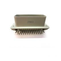 Connettore AmpSeal femmina 35 vie grigio da circuito stampato 90° senza guarnizione