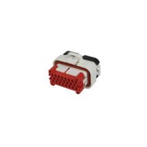 Connettore AmpSeal maschio porta femmina 23 vie bianco