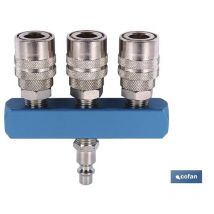 Cofan - Spina rapida con 3 uscite