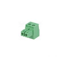 Connettore C.stampato Femmina 2 contatti raster 3,81mm 15edgkk3,81-02p