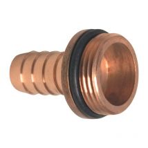 Connettore per tubo flessibile ms dimensioni 25 mm et O-ring da 1 pollice (Per 10)