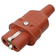 344005 Connettore di alimentazione 344 Presa dritta Tot poli: 2 + pe 16 a Rosso 1 pz. - Kalthoff