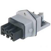 932 142-106-1 Connettore di alimentazione stakei Presa verticale Tot poli: 3 + pe 16 a Grigio 1 pz. - Hirschmann