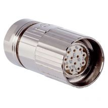 Connettore femmina Sick per encoder M23 12 Poli Dritto 6027538