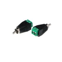 Adattatore Terminal Block 2-pin a RCA maschio – 36x13mm – 5g – SAFIRE