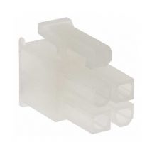 Connettore Mini Fit maschio 2X2 vie