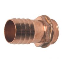 Connettore per tubo flessibile ms dimensioni 19 mm ag 3/4 pollici (Per 10)