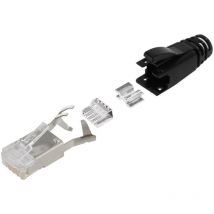 SS-39200-030 Connettore RJ45 cat 6 SS-39200-030 Spina dritta Poli: 8P8C Nero 1 pz. - Bel Stewart Connectors