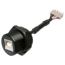 Connettore usb 2.0 IP67 Presa Da presa usb b a spina 5 poli a-usb-bpfs Assmann wsw Contenuto: 1 pz.