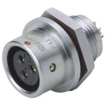 Weipu Sf1212/s3 Connettore Circolare Giunto Dritto Tot Poli: 3 Serie (connettore Circolare): Sf12 1 Pz.