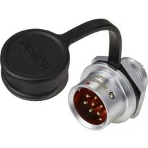 SF1212/P7 Connettore circolare Spina dritta Tot poli: 7 Serie (connettore circolare): SF12 1 pz. - Weipu
