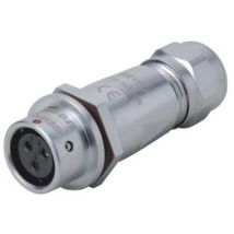 Weipu Sf1211/s9 Ii Connettore Circolare Giunto Dritto Tot Poli: 9 Serie (connettore Circolare): Sf12 1 Pz.