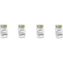 BS - Connettori Rj45 8P8C plug Ethernet Adattatore Cavo di rete 1 Conf KDCA07-1