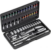 Coffert a clés + Douilles 52 pieces - Connex