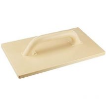 Connex - Frattazzo Liscio, Misura 200x360 mm, Ideale per Lisciare Intonacature, In abs Resistente Extra Leggero con Manico Chiuso