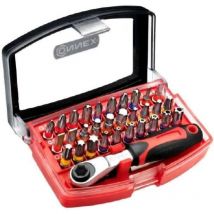 Jeu d embouts + cliquet 32PCS - Connex
