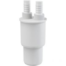 40/50 x 1/2' raccord tuyau Connexion plastique blanc réducteur