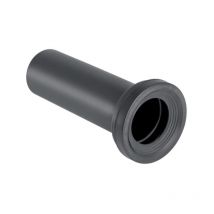 Geberit - jeu de pièces de raccordement 131083161 noir, pour support wc sur siphons muraux