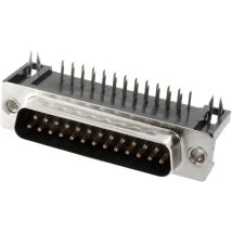 Connfly - DS1037-01-25MNBKT7 d-sub Stiftleiste Polzahl: 25 Lötpins 1 St. Tray