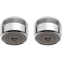 Conomiseur D'Eau Robinet Mal Femelle 24mm Evier Lavabo, Diminuer Entre 30 Et 80% Votre Consommation (Male M24)