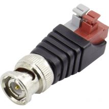 93014c1022 BNC-Steckverbinder Stecker, gerade 50 ω 1 St. - Conrad Components