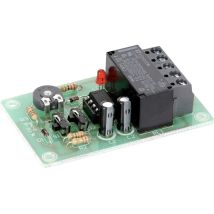 Timer Elettrico KIT 12V/DC 8A - Ritardo Regolabile 0,5-150s - Larghezza 40mm, Lunghezza 65mm - Conrad