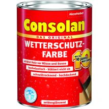 Consolan - Wetterschutzfarbe, Delfingrau, 2,5 l