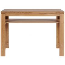 Console bois chêne clair massif - BOSTON