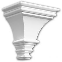 Profhome Decor - Console 119014 Profhome Élement décorative style dorique blanc