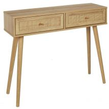 Console 2 tiroirs Bali