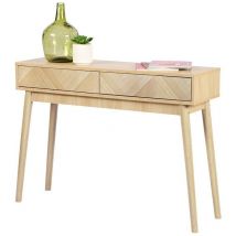Console 2 tiroirs Shelby
