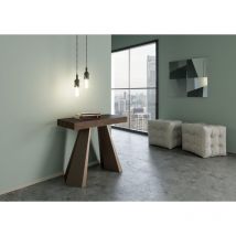 Itamoby - Console extensible 90x40/300 cm Diamond Walnut Structure Ours