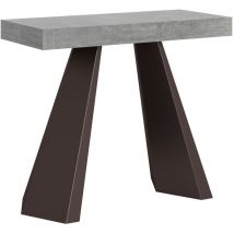 Ausziehbare Konsole 90x40/300 cm Diamond Cement Bear Rahmen