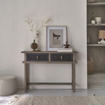 Berah Getah - Console en bois recyclé massif 110 cm
