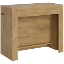 Itamoby - Console extensible 90x42/302 cm Evolve Quercia Natura