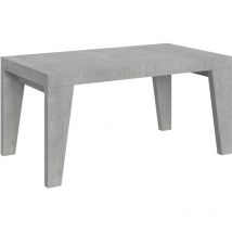 Table extensible 90x160/420 cm Naxy Cemento