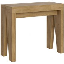 Itamoby - Console extensible 90x40/196 cm Naxy Petit Chêne Nature