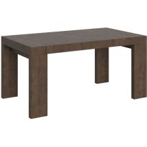 Itamoby - Table extensible 90x160/264 cm Roxell Noyer