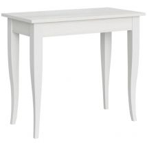 Itamoby - Console extensible 90x48/204 cm Sabola Small Frêne Blanc