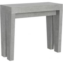 Console extensible 90x40/196 cm Spimbo Small Cemento
