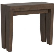 Itamoby - Console extensible 90x40/300 cm Spimbo Noce