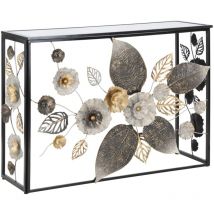 Mauroferretti - console glam foncé cm 111,8X41,9X80