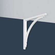 Orac - Console Decor GB04 xterio Élement angulaire Élement décoratif design intemporel classique blanc