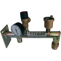 Gitral - console de fixation - avec accessoires - pour vase 8 à 35 litres spe