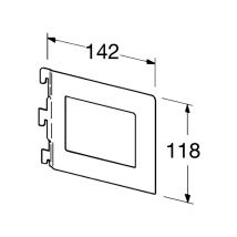 Console serre livres - Décor : Blanc - ral : 9003 Element System