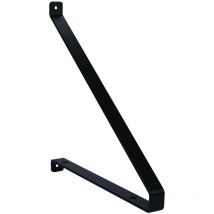 Cime equerre rectverso noir 235X250 X2 - très pratique - Usage intérieur - Parfait pour la maison