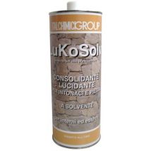 Lukosolv Consolidante 1L – Resa 1÷3 mq/l – Impermeabilizzante per intonaci e pietre – Italchimici