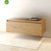 Consolle Cassettone Sospeso Mobo 100x46x30 Cm Aramo Light