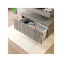 Consolle cassettone sospeso ambra arredo olmo 80 x 46 x 30 cm