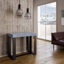 Consolle allungabile futura 90x40/300 cm Cemento